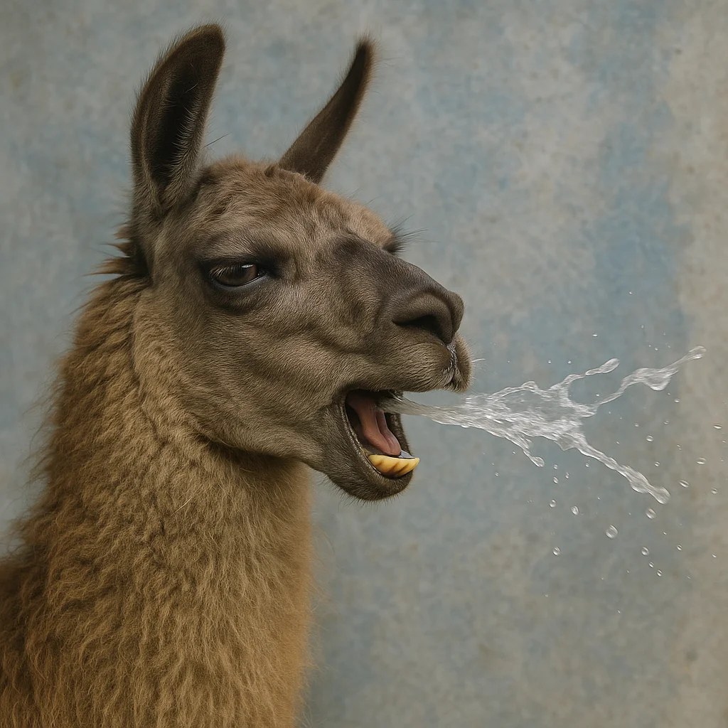 Llama-spit aphorisms